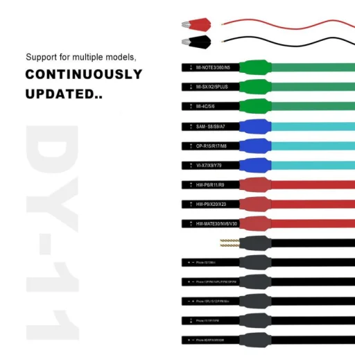 Mijing DY-11 tápkábel Apple iPhone / Android sorozathoz - 4