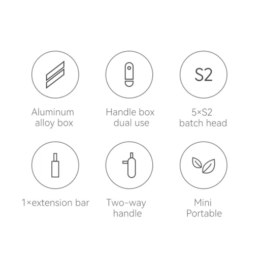 ATuMan Xmini Pocket Grey csavarhúzó - 15