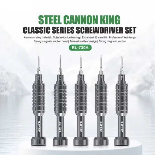 Relife RL-730A, 5in1 csavarhúzó készlet - 3