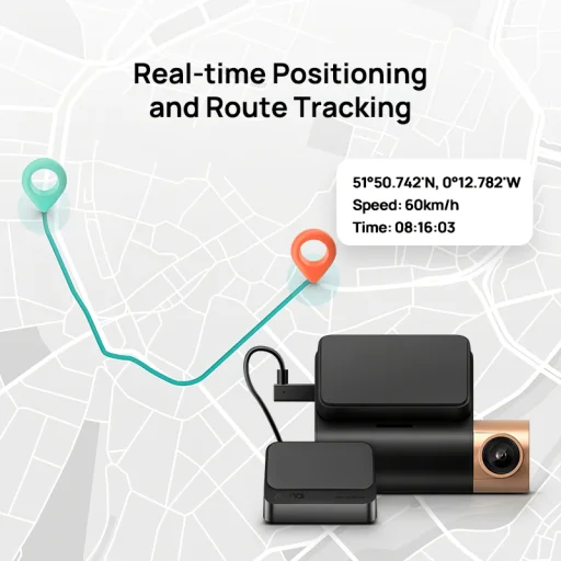 Külső GPS modul 70mai GPS03 Dash Cam Lite 2 D10-hoz, fekete - 2