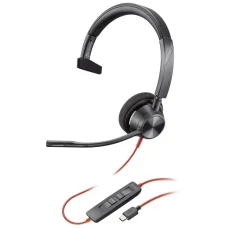 Call Center Fejhallgató mikrofonnal HP Poly Blackwire C3310, Mono, USB-C, Fekete 8X215AA