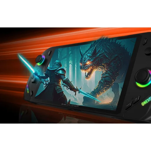 Onexfly F1 Pro hordozható konzol AMD8840U 32GB RAM 2TB - 11