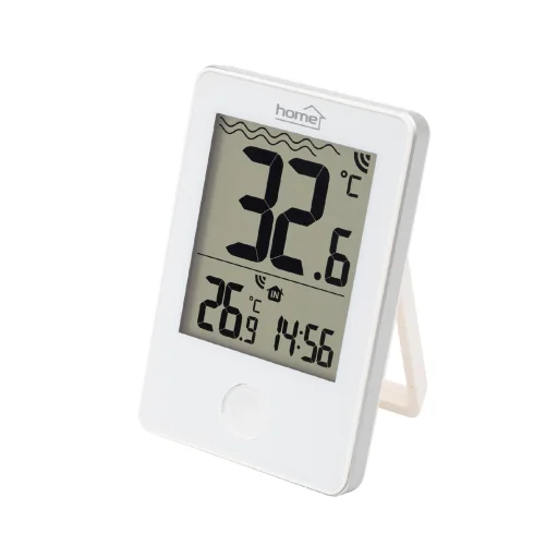 Home HCP60 vezeték nélküli úszó hőmérő, külső-belső hőmérséklet, min/max hőmérsékletek rögzítése, pontos idő, elemes működtetés - 3
