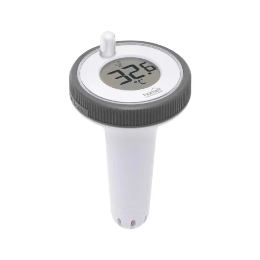 Home HCP60 vezeték nélküli úszó hőmérő, külső-belső hőmérséklet, min/max hőmérsékletek rögzítése, pontos idő, elemes működtetés - 4