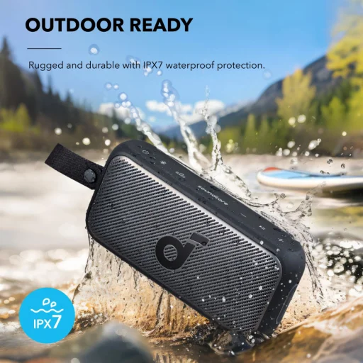 Anker SoundCore Motion 300 Bluetooth Hangszóró, 30W, TWS, Vízálló, Fekete A3135011 - 2
