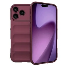  iPhone 17 Pro Max Techsuit Magic Shield Bordeaux tok