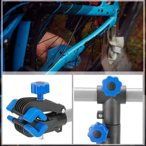 Rockbros MP-01 kerékpár szervizállvány tekerőgombokkal - fekete - 8