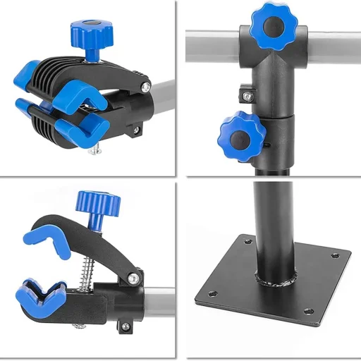 Rockbros MP-01 kerékpár szervizállvány tekerőgombokkal - fekete - 4