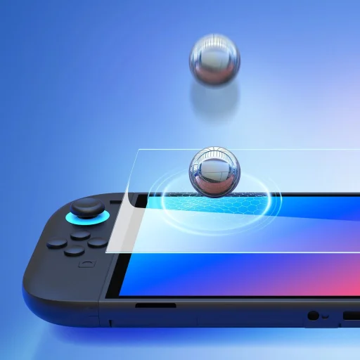  Nintendo Switch 2 Edzett üveg Dux Ducis HD üvegfólia szerelési kerettel - 6