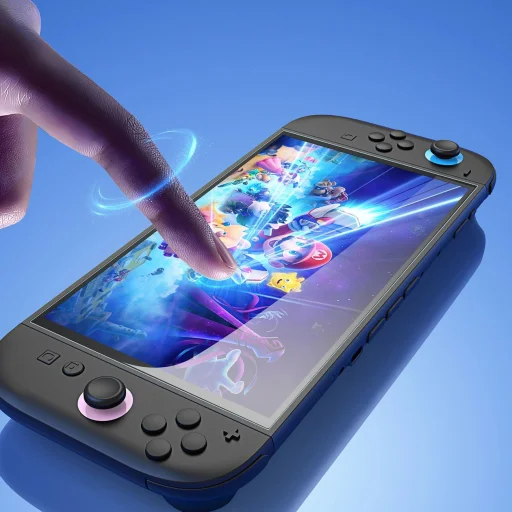  Nintendo Switch 2 Edzett üveg Dux Ducis HD üvegfólia szerelési kerettel - 8