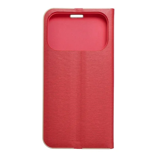  iPhone 17 Pro Piros LUNA fliptok arany tok - 7