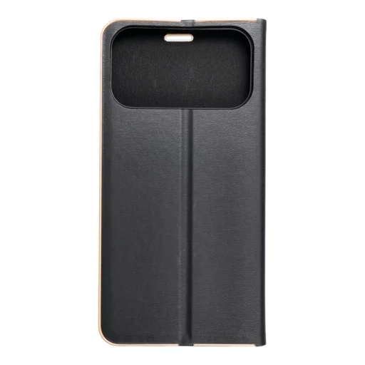  iPhone 17 Pro Max Fekete LUNA Fliptok Arany tok - 9