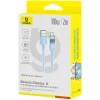 USB-A - USB-C kábel Baseus Display 2, 100W, 5A, 2m, kék P10382701311-01 thumbnail