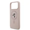  iPhone 17 Pro Max Pink Karl Lagerfeld Liquid Silicone Karl és Choupette MagSafe tok thumbnail