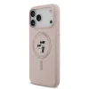  iPhone 17 Pro Max Pink Karl Lagerfeld Liquid Silicone Karl és Choupette MagSafe tok thumbnail
