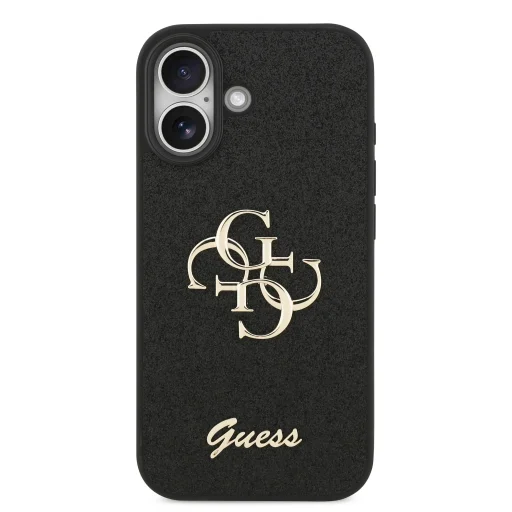  iPhone 17 Guess PU Fixed Glitter 4G Metal Logo tok - 3