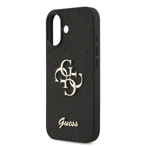  iPhone 17 Guess PU Fixed Glitter 4G Metal Logo tok - 5
