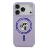  iPhone 17 Pro Lila Karl Lagerfeld Liquid Silicone Karl and Choupette MagSafe tok thumbnail