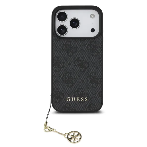  iPhone 17 Pro Szürke Guess 4G Charm tok Tone on Tone - 2