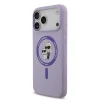  iPhone 17 Pro Max Lila Karl Lagerfeld Liquid Silicone Karl és Choupette MagSafe tok thumbnail