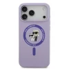  iPhone 17 Pro Max Lila Karl Lagerfeld Liquid Silicone Karl és Choupette MagSafe tok thumbnail