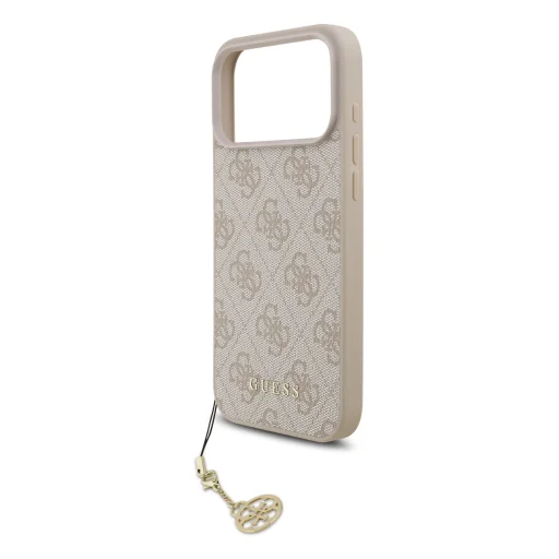  iPhone 17 Pro Max Tone on Tone Pink Guess 4G Charm tok - 4