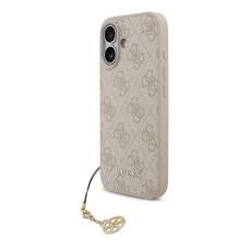  iPhone 17 Rózsaszín Guess 4G Charm tónus a tónuson tok