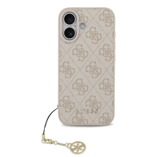  iPhone 17 Rózsaszín Guess 4G Charm tónus a tónuson tok - 2
