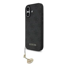  iPhone 17 Tone on Tone Grey Guess 4G Charm tok