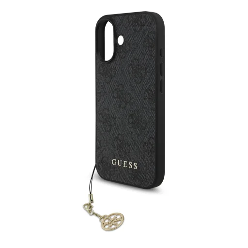  iPhone 17 Tone on Tone Grey Guess 4G Charm tok - 4
