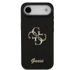  iPhone 17 Air Fekete Guess PU Fixed Glitter 4G Metal Logo tok thumbnail