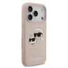  iPhone 17 Pro Pink Karl Lagerfeld Liquid Silicone Double Heads MagSafe tok thumbnail
