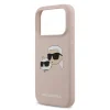  iPhone 17 Pro Pink Karl Lagerfeld Liquid Silicone Double Heads MagSafe tok thumbnail