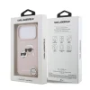  iPhone 17 Pro Pink Karl Lagerfeld Liquid Silicone Double Heads MagSafe tok thumbnail