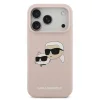  iPhone 17 Pro Pink Karl Lagerfeld Liquid Silicone Double Heads MagSafe tok thumbnail