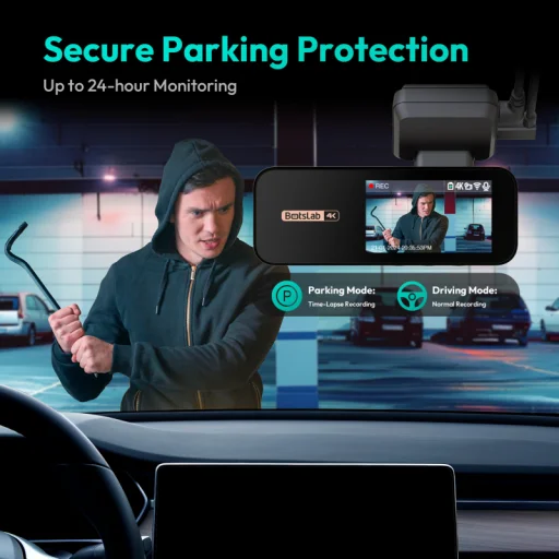 Hardwire Kit Botslab az Autós Kamerához HK30 Pro / G300H / G980H, Fekete - 2