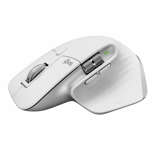 Logitech MX Master 3S For Mac Performance Wireless Mouse  - BT - EMEA-914 - Pale Grey - 5