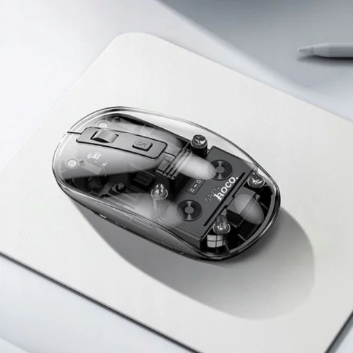 Vezeték nélküli egér Hoco GM29, 1600DPI, Fekete - 4