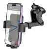 Autós telefontartó Hoco H37, 4.5inch - 7inch, Fekete thumbnail