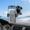 Autós telefontartó Hoco H37, 4.5inch - 7inch, Fekete thumbnail