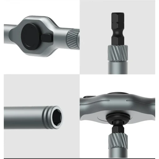 Ratchet ATuMan RS1, 24in1, Szürke - 7