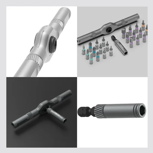 Ratchet ATuMan RS1, 24in1, Szürke - 8