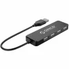 USB Hub Orico FL01, 4 x USB-A, Fekete