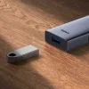 USB-C Hub Baseus UltraJoy, 4 x USB-A 3.0 - 1 x USB-C, Szürke B00052801811-01 thumbnail