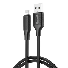 XO kábel NB265 USB - Lightning 1,0m 2,4A fekete