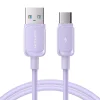 USB - USB C 3A kábel 1.2m Joyroom S-AC027A14 - lila - 3