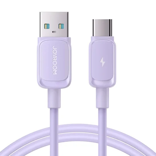 USB - USB C 3A kábel 1.2m Joyroom S-AC027A14 - lila - 3