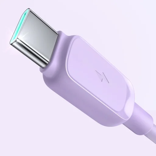 USB - USB C 3A kábel 1.2m Joyroom S-AC027A14 - lila - 9