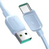 USB kábel - USB C 3A 1.2m Joyroom S-AC027A14 - kék thumbnail
