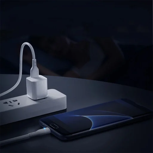 USB - micro USB kábel 2.4A 2m Joyroom S-UM018A13 - fehér - 3